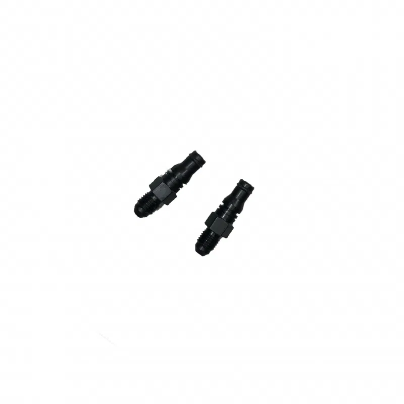 139160 – MCLEOD Clutch Hose Adapter, AN-4 Double Male Fitting End A/ Wire Clip Fitting End B Steel Straight
